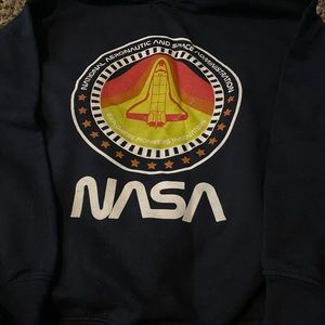 🚀NASA Hoodie🚀 Boys Large (7-8)